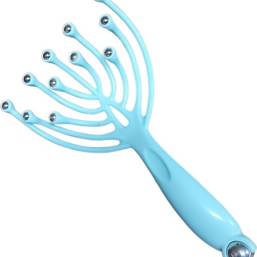 Blue Hair Massager