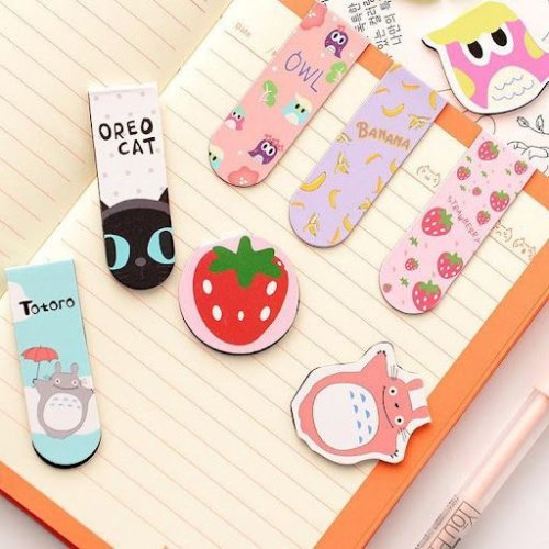 Animal Fruit Art Magnetic Bookmark