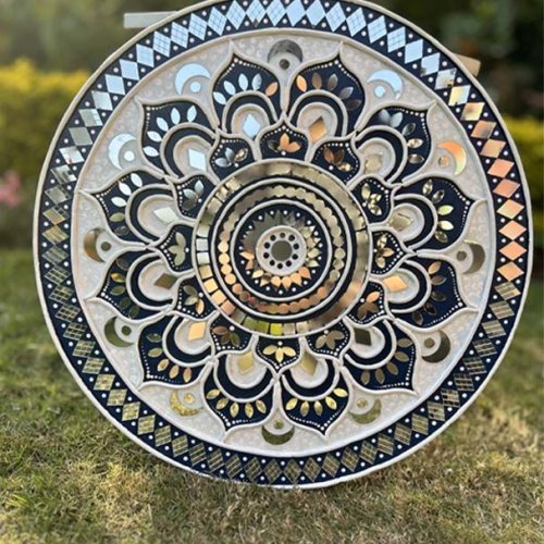 Boho Mosaic Lippan Wall Decor