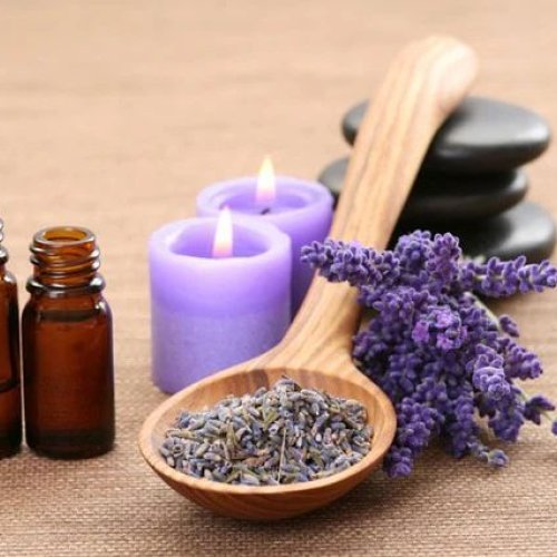 Lavender Fragrance Candle
