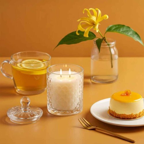 Soy Wax Ylang Ylang Scented Candle