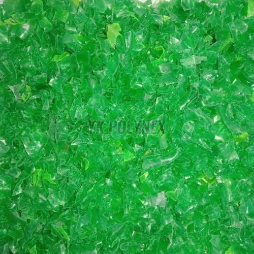 Green PET Bottle Flake
