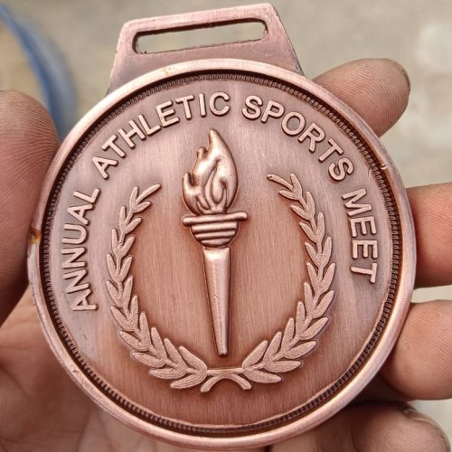 Annual Athletic Meet Die Cast Bronze Medal