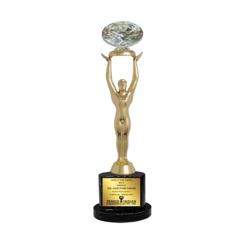 Crystal Crown Achievement Trophy