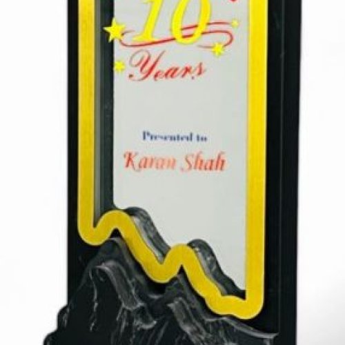 Crystal Decade Milestone Service Award
