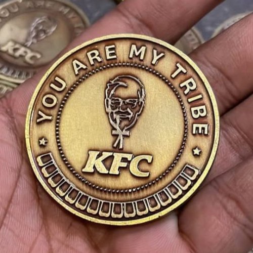 Custom Corporate Loyalty Metal Coin