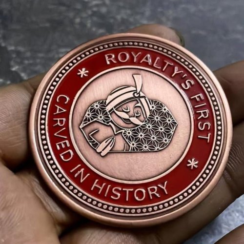 Custom Royal Heritage Metal Coin