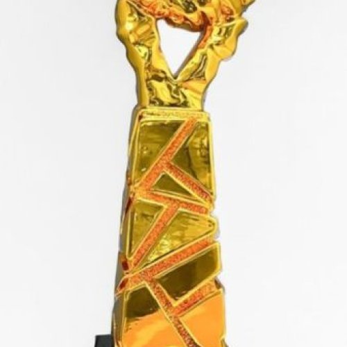 Golden Victory Handshake Trophy