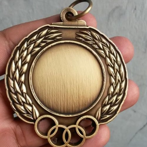 Laurel Design Metal Sports Medal