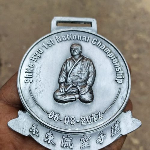Shito Ryu Karate Championship Metal Medal