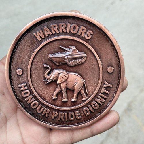 Warriors Honor Bronze Metal Medal