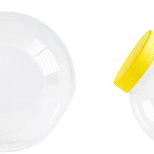 Bal Shape Plastic Jar