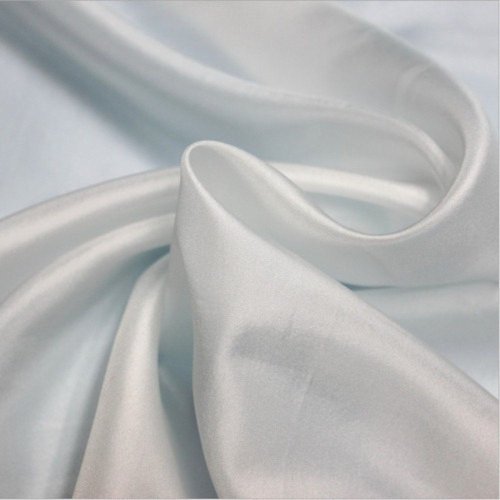 Plain White Silk Habotai Fabric