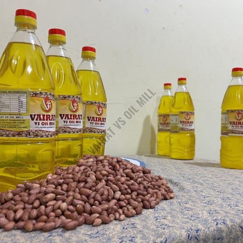 Wood Pressed Groundnut Oil