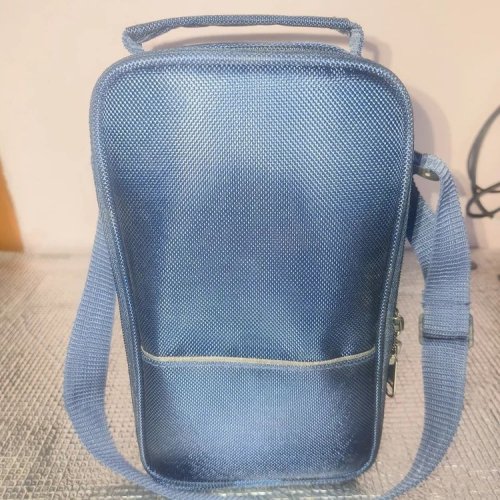 Light Blue Polyester Insulated Lunch Bag