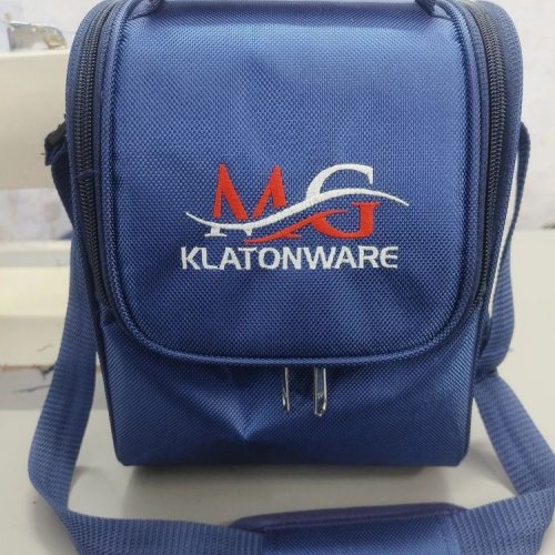 Midnight Blue Insulated Office Lunch Bag