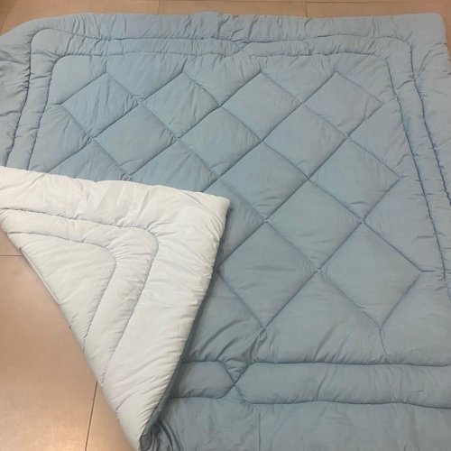 Grey Microfiber Ultrasonic Comforter