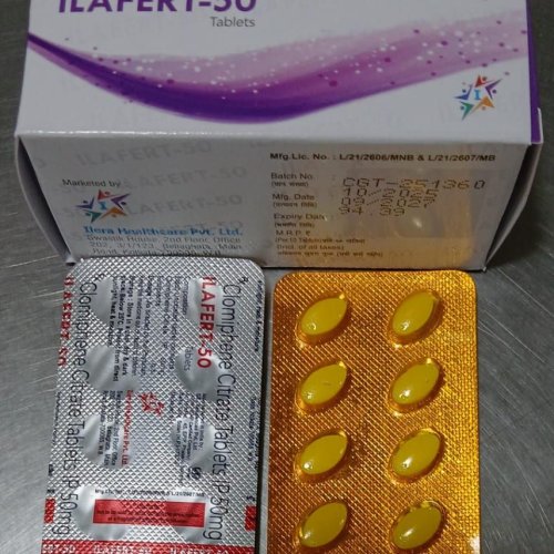 Ilafert 50mg Clomiphene Citrate Tablet
