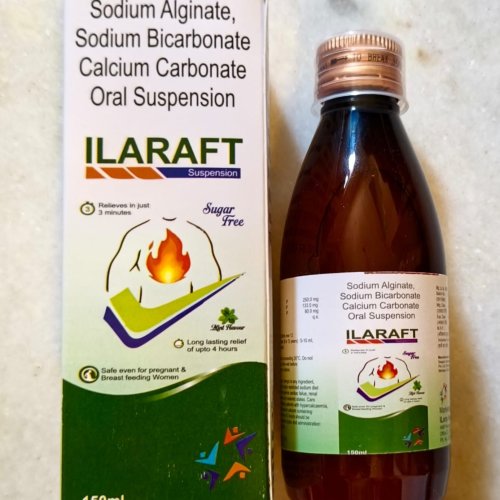 Ilaraft Sodium Alginate Sodium Bicarbonate Calcium Carbonate Syrup