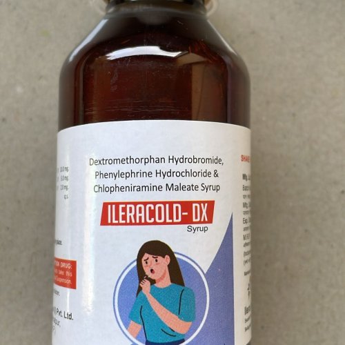 Ileracold DX Dextromethorphan Hydrobromide Phenylephrine Hydrochloride Chlorpheniramine Syrup