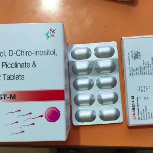 Ileragest M Myo Inositol D Chiro Inositol Chromium Picolinate Vitamin D2 Tablet