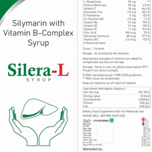 Silera L Silymarin Vitamin B Complex Syrup