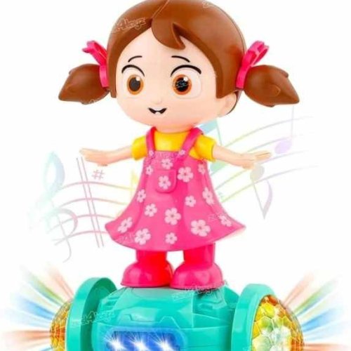 Fashion Girl Stand Musical Dancing Toy