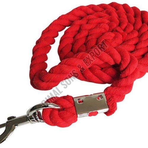 118 Inch Black Premium Cotton Horse Lead Rope