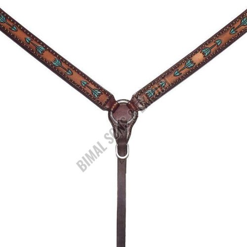 Bar H Equine Austin Arrow Spotted Leather Horse Headstalls