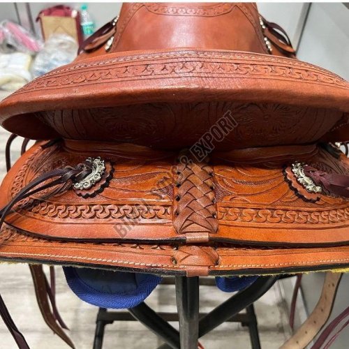 Horse Leather Western Saddle Big Horn