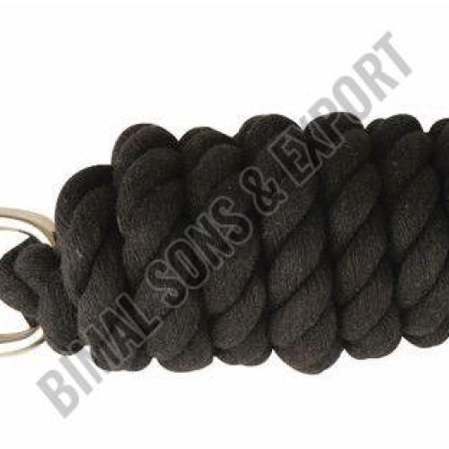 Roma Cotton Nickel Plated Snap Horse Lead Rope