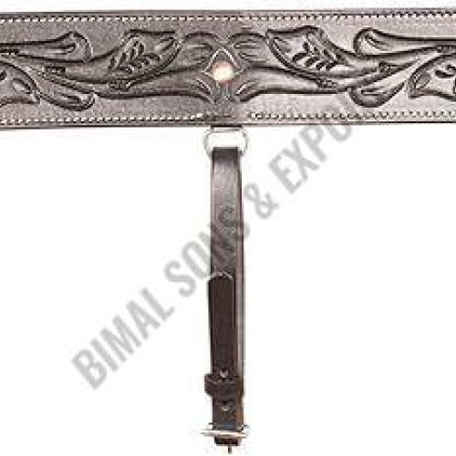 Western Leather Horse Saddle Back Cinch