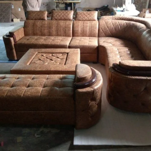 Sectional Leather Sofa Set