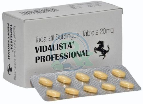 Vidalista Professional 20mg Sublingual Tablets