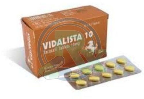 Vidalista Tadalafil 10mg Tablets