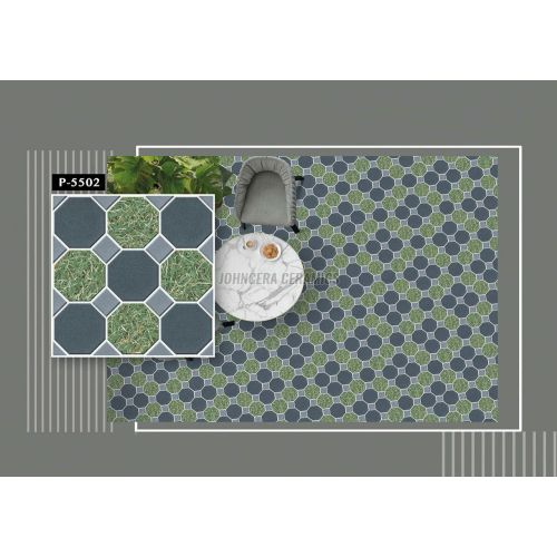 Octagonal Pattern Digital Parking Tile