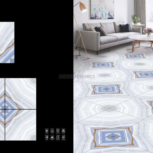 Rangoli Porcelain Floor Tile