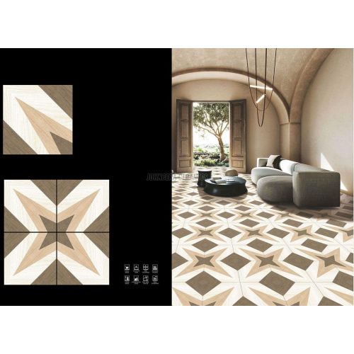 Star Pattern Porcelain Floor Tile