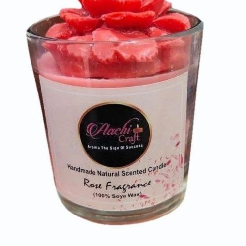 Rose Soy Aroma Candle