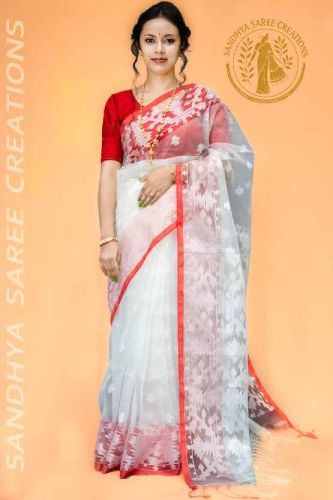 Exclusive Pure Silk Muslin Heritage Handloom Saree