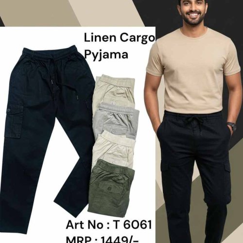 Linen Cargo Men Pyjama