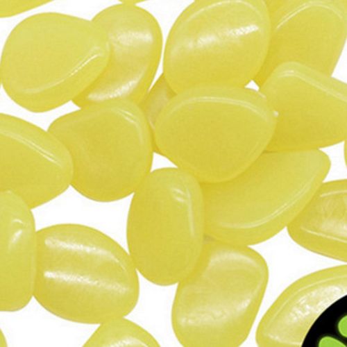 Lemon Yellow Marble Pebbles
