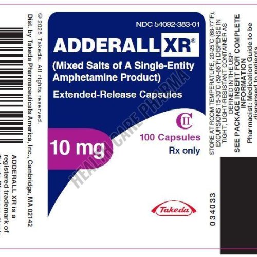 Adderall Xr 10mg Extended Release Capsules