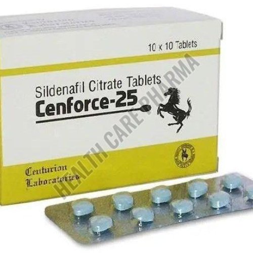 Cenforce 25mg Sildenafil Citrate Tablet