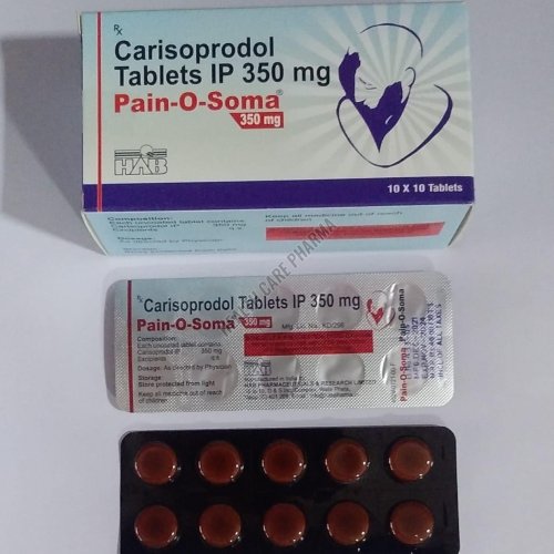 Pain O Soma 350mg Carisoprodol Tablet