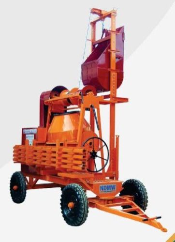 Concrete Mixer Machine With Lift