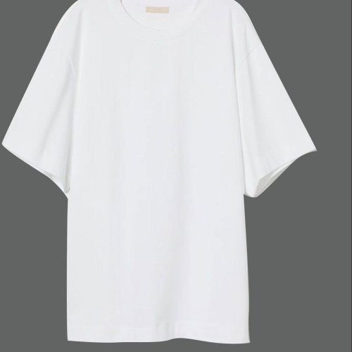 Mens Plain White Cotton Oversized T-Shirt
