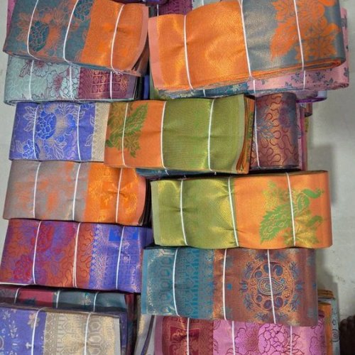 Multicolor Mono Cotton Saree