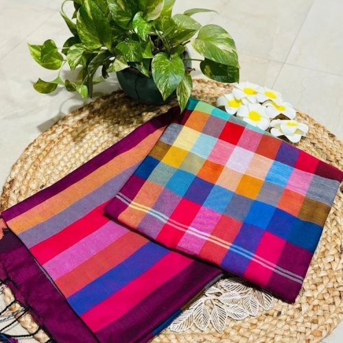 Premium Quality Mulmul Cotton Sarees