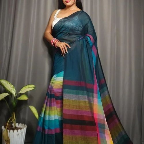 Pure Mulmul Cotton Sarees